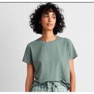 Brand New State of Day Women's Size 2X Organic Green Sleep Shirt Top